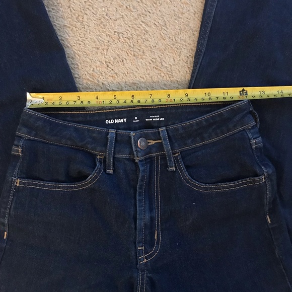 Old Navy Wow Wide Leg Jean 0 Short - Picture 8 of 10